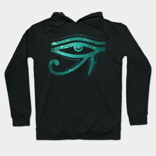 The Cosmic Eye Of RA Egyptian Hieroglyph Hoodie